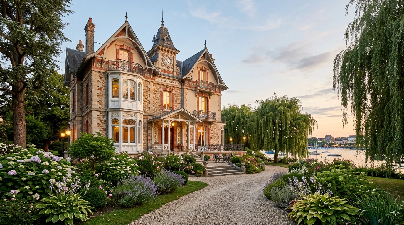 Villa d'époque thermale de standing à Enghien-les-Bains