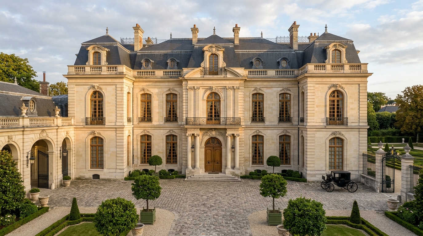 Hôtel Particulier en pierre de taille à Versailles
